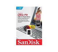 Clé USB - SanDisk - Ultra Fit - 32 Go - USB 3.1 - Vitesse de lecture 130 Mo/s