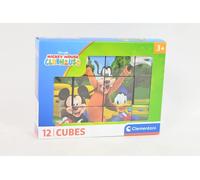 CLE Cubi klocki 12 MickeyMouse ClubHouse 41348 CLEMENTONI - PUZZLE