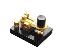 W en Laiton pour Transmission Manuelle en Code Morse Ondes Courtes (Radio )