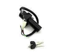 allumage de moto Serrure d'allumage électrique Couvercle de carburant e verrouillage de siège pour YBR125 YBR 125 2007 2008 2009 2010 2011-2014 (couleur : serrure d'allumage)