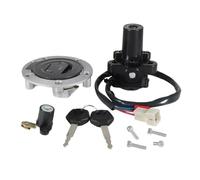 allumage moto Kit Verrouillage Siège Bouchon Gaz Carburant Interrupteur ontact Pour FZ6R FZ1 FZ1S FZ1N FZ1000 FZ10 XVS1300A XVS1300 Verrouillage Contacteur