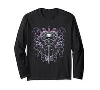 amour gothique - T-shirt cœur mystique - Saint-Valentin gothique Manche Longue