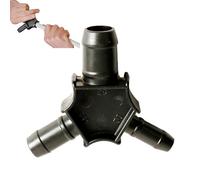 Clé de Calibrage et Ébavureur Multicouche - Multi Calibreur Plastique pour Tubes Multicouches 20mm 25mm 32mm, Calibreur pour Tube Multicouche avec Fonction d'Ébavurage