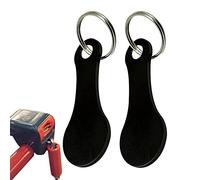 e chariot - porte clé portable en alliage d'aluminium, marques de chariot à shopping en métal | Shopping Trolley Key Trailer Décorations pour hommes et femmes