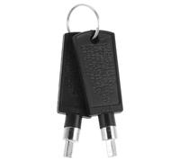 e Congélateur en Métal 4,5mm, Serrure Frigo Professionnel | Tige Pentagonale Précise, Finition Noire Mate, pour Vitrines Réfrigérées, Cadenas de Coffres, Cuisines Professionnelles