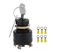 Clé de contact de voiture - Interrupteur multifonction - 3 positions - 6 terminaux - Avec 2 interrupteurs de rechange