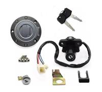 Clé De Contact Moto pour Yamaha pour YZF R1 2007-2022 pour R6 2006-2022 pour FJR1300 2001-2022 Interrupteur Démarrage Moto Couvercle Réservoir Carburant D'allumage