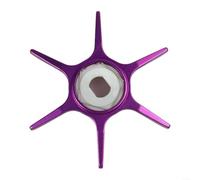 Clé de déchargement de moulinet de pêche pour Antares, Metanium, pour modèles Curado, alliage d'aluminium, diamètre 60 mm avec sondeur (violet)