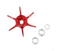 Clé de déchargement pour moulinet de pêche DAIWA PR100 PD106 avec frein à six étoiles, vis hexagonales, grands ressorts et joints (rouge droit)