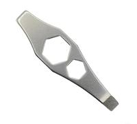 e démontage de moulinet de pêche en acier inoxydable avec coins arrondis pour retirer et entretenir les écrous en toute sécurité Argenté 64,8 mm (12,2 mm)