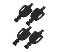 e Déverrouillage pour Station D’appât Souris 4 Pcs Plastique Noir