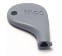 e Déverrouillage Triangulaire NICE PPD1244A.4540 pour Portail e Déblocage Universelle, Ouverture Manuelle Coupure Courant, Compatible NICE PopKit RoadKit RobusKit WingoKit HoppKit