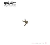 Clé de déverrouillage VIRO standard FAAC - 7131005
