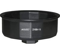 HAZET Clé pour filtre à huile 2169-11 – carré creux 12,5 mm (1/2 pouce) – profil 14 pans extérieurs