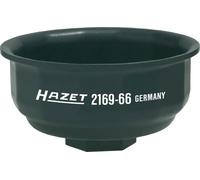 HAZET Clé pour filtre à huile 2169-66 – carré creux 1/2 pouce (12,5 mm)