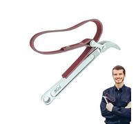 Clé de filtre à huile à sangle - Outil de préhension de ceinture en caoutchouc réglable conçu pour enlever facilement les filtres de voiture et de camion pour une tenue antidérapante solide | Système