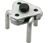 HAZET Clé pour filtre à huile 2172 – 3 bras, entraînement carré 3/8 pouces, 65–120 mm