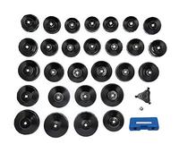 Clé de filtre à huile Brillixa, prise de capuchon, outil de retrait compatible avec Mercedes, jeu d'outils de boîtier de filtre à huile de 30 pcs