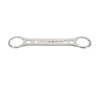 Clé de fourche de vélo,Clé de fourche de vélo,Clé de fourche de VTT,Outil de réparation de fourche avant de vélo,Clé de dépose et repose de capuchon,Clé de réparation de fourche avant,Clé de fourche a