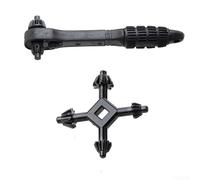 e mandrin de 3/8" et ouille de 12,5 mm en une seule unité avec cliquet pour un engagement et un dégagement efficaces du mandrin (B)