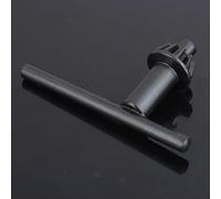Clé de mandrin rotative pour perceuse manuelle électrique et outils électriques, clé de mandrin de perceuse de 5 à 20 mm, accessoire avec construction en métal, noir (0,6 à 6 mm)