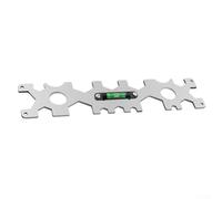 Clé de mesure de distance et de nivellement pour douche de salle de bain et installation de robinet avec réglages réglables (1 pièce)