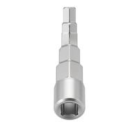 e Montage Étagée 1/2" Douille Universelle pour Plomberie Chauffage e Montage Étagée 1/2 Pouce en Acier Chrome Vanadium, Cinq Tailles Intégrées, Conçue pour Le Réglage de Radiateur