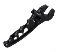 Clé de montage réglable AN3 à AN12 pour refroidisseur d'huile, outil en alliage d'aluminium pour réparation automobile avec accessibilité à l'espace étroit (noir neuf)