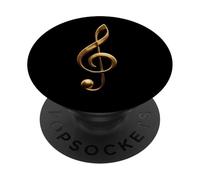 Clé de Musique Amusante pour Musiciens drôles PopSockets PopGrip Adhésif