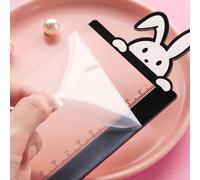 Clé de panneau de message latéral en acrylique pour ordinateur - Porte-mémo, bloc-notes adhésif