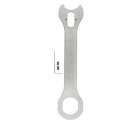 e pédalier de vélo en acier pour systèmes Campagnolo avec boulons argentés 270 mm