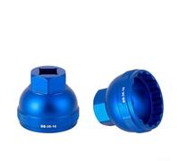 e pédalier pour systèmes VTT filetés intégrés avec construction en aluminium et capacité d'engagement complet (BB-39-16)