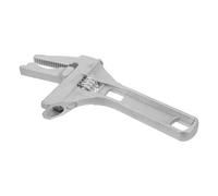 e Plomberie à Double Usage, Grosse Ouverture, Manche Court pour | Acier Chrome Vanadium Argenté, Prise Antidérapante sur Fixations, pour Installation Bassin Cuisine