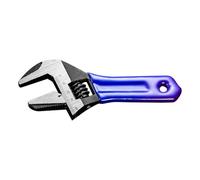 Clé de plomberie robuste en alliage d'acier avec grande ouverture, clé à poignée courte pour des tâches d'installation efficaces de salle de bain, clé de raccord de tuyau