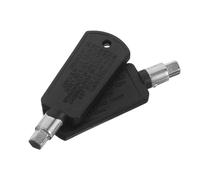 e Porte du Congélateur Vertical en Métal 2 Pièces | Poignée Plastique Noire, Serrure à Came Industrielle, Usage pour Dortoirs et Besoins de Rangement Mobile