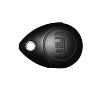 Clé de proximité résident noire avec oeillet métallique - URMET MEMOPROX