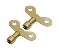 Clé de purge for radiateur, lot 2 clés for robinet à douille carrée 6 mm, clé en fer for d'eau, purgeur d'air avec interrupteur verrouillage spécial for et ventilation