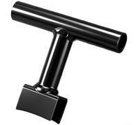 e radiateur de type fente étendue pour vanne collecteur de chauffage au sol, outil de 30 cm de long, outil résistant à la rouille, alliage forgé noir (100 mm)