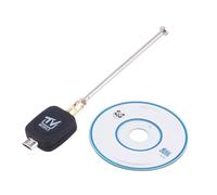 Clé de récepteur de télévision Mobile DVB-T, Micro USB, pour tablette Android, Dongle de Satellite numérique, noir, haute qualité