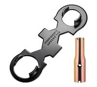 Clé de rechange multifonction pour robinet avec valve mousseuse pour un usage domestique avec prise en main confortable et entretien facile du robinet de salle de bain