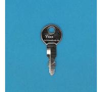 Clé de rechange pour porte-vélos Eufab et Pro User - Clé Y020