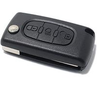 Clé de rechange pour télécommande Citroën C1 C2 C3 C4 C5 Berlingo Xsara Picasso Saxò Coque avec lame 3 touches