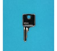 Clé de rechange profilée 3D pour attelage Thule et Brink 3D28