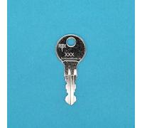 e rechange profilée Renz, sans lettre avant le numéro de clé. Pour boîte aux lettres et boîtes aux lettres Renz. Clé Renz - 118