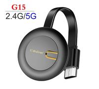 Clé de recopie TV HD Miracast, Wifi 2.4/5 ghz, 1080P, Dongle pour IOS et Android, récepteur pour télévision, Google Anycast-G15 5G