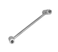 Clé de réglage de la largeur de l'écart | Écart de charnières réglables | Clé de réglage de charnière de porte | Clé de réglage de charnière de 14 à 25 mm, clé à outils à main en acier pour portes