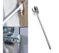 Clé de réglage de l'écart des charnières, clé de réparation de charnière de porte, outil de réglage de charnière de porte 14-25 mm, clé pour clé à molette à boulon rond