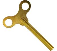 Clé de remontage d'horloge universelle extra longue en laiton pour horloges anciennes vintage - Clé pour horloge mécanique (clé n° 13-5,50 mm I.D.)