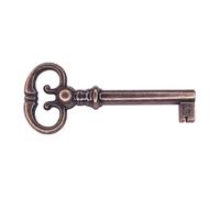 Clé de remplacement - CYCLINGCOLORS - 70mm - Meuble ancien - Décoration rustique - Finition brunie