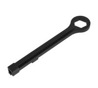 e Remplissage Chaudière Résidentielle 5mm, Plastique Noir | Poignée Compacte Antidérapante, Ouverture Carrée Intérieure 5mm, pour Entretien Chauffage Central Intérieur